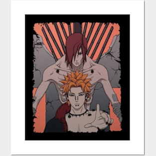 NAGATO UZUMAKI MERCH VTG Posters and Art